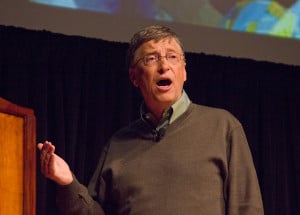 Bill Gates speaks about poverty, innovation
