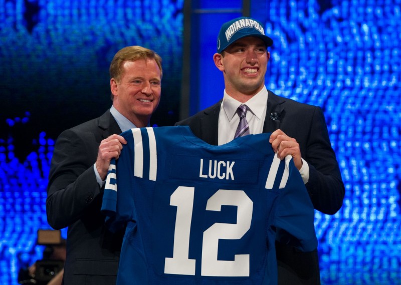 Football Colts select Luck with first overall pick, more success for