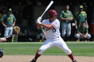 Baseball: Bats cold once again as Card drops two to Oregon, slips in Pac-12 standings