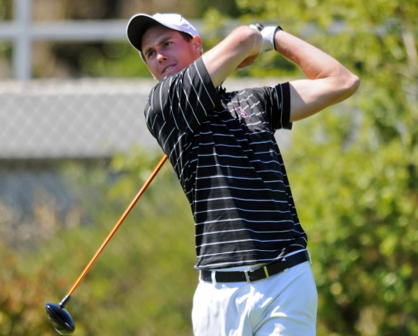 Junior Steve Kearney (above) believes missing NCAAs last year helped spur the Stanford men's golf team to qualify for the NCAA Championships, which the Cardinal did by finishing fourth at its regional over the weekend. (SIMON WARBY/The Stanford Daily)