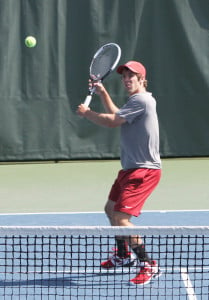M. Tennis: Klahn dominates in singles, moves on in doubles with Thacher