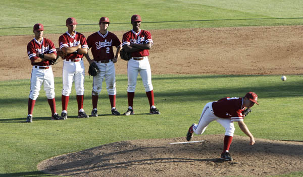 For the second year in a row, the Stanford baseball team heads to the southeast for the Super Regionals, but this year, it takes on the tough Florida State Seminoles. (ALISA ROYER/The Stanford Daily)
