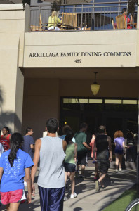 Arrillaga dining lines cause frustration