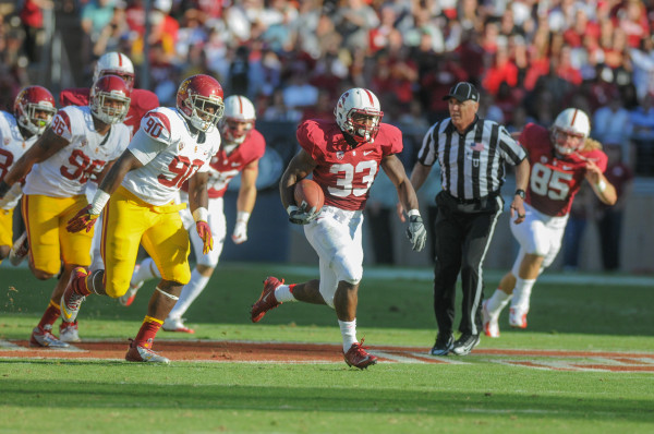 Football: Carried by an inspiring defensive effort, No. 21 Stanford stuns No. 2 USC in 21-14 victory