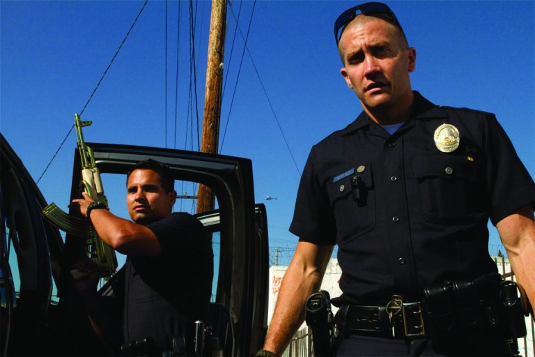 "End of Watch" stars Michael Peña and 	Jake Gyllenhaal.