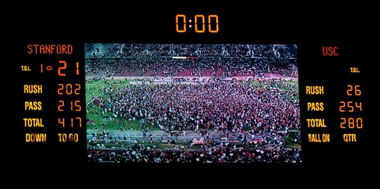 USC crowd rush