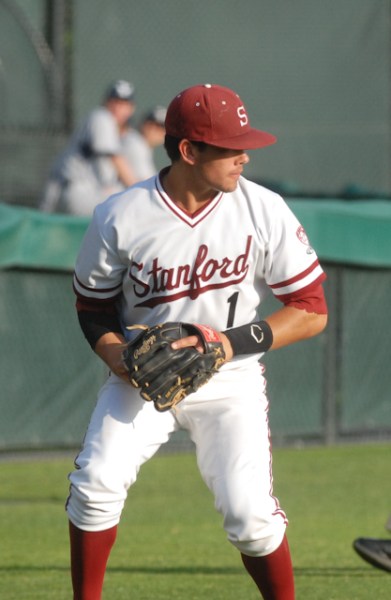 Sophomore Alex Blandino and the Stanford baseball team lost several players to the MLB Draft, but will open the season at Rice likely ranked in the top-15 as All-American Mark Appel returns for his senior season (Stanford Daily File Photo).