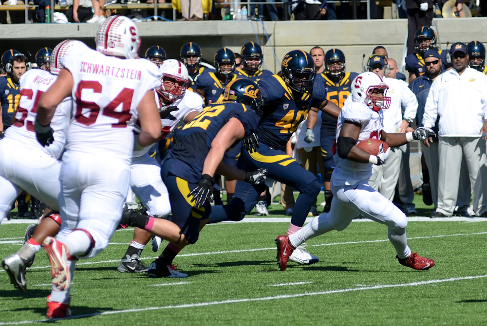 Football: Stanford defense suffocates Cal en route to a 21-3 Big Game victory