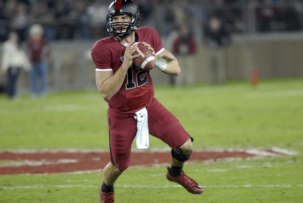 Andrew Luck (12) may be playing on Sundays this year, but Stanford's football program has taken plenty of steps to ensure the Cardinal is a dominant force for years to come (Stanford Daily File Photo).