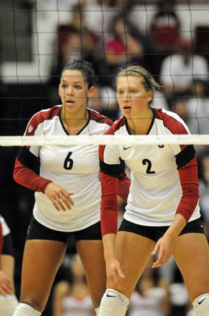 W. Vball: Stanford extends winning streak with win over No. 7 UCLA