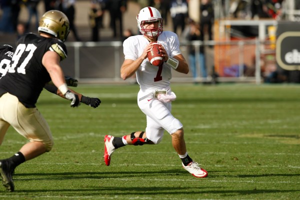 Junior quarterback Brett Nottingham plans to transfer and will not join Stanford at the Rose Bowl next month, a university spokesperson confirmed Saturday. (JAMIE SCHWABEROW/ISI Photos)