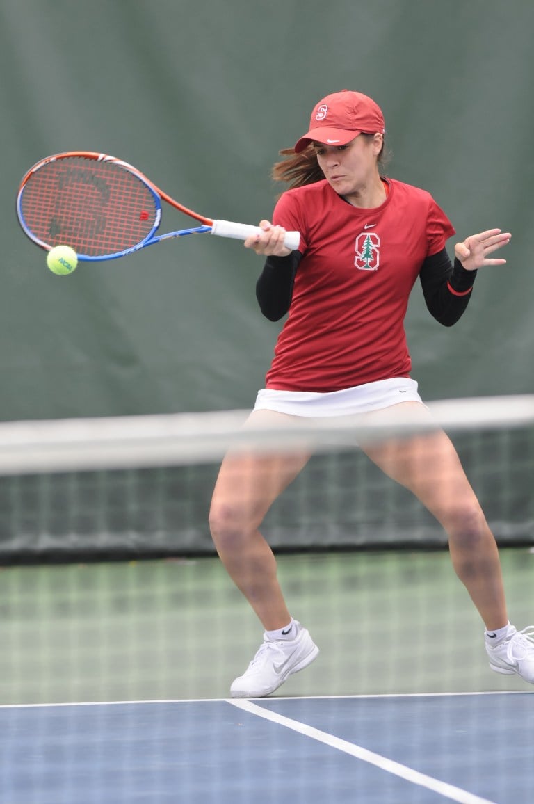 Junior Nicole Gibbs hopes to build off a very successful 2012 season when the No. 5 Card returns to the court this week (STANFORD DAILY FILE PHOTO)