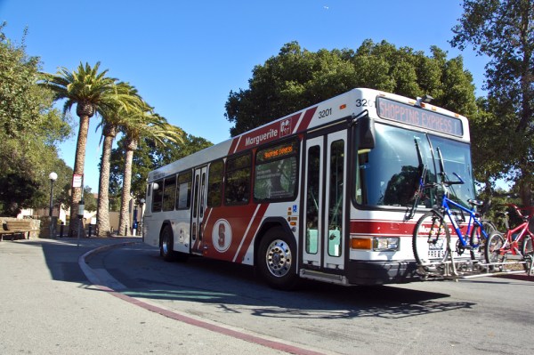 On Jan. 7, a new Marguerite shuttle route launched on Stanford's campus to service  students living at Oak Creek. The shuttle, which runs from 9 p.m. to midnight seven nights a week, was introduced to make it easier for students living off-campus to commute at night. (Stanford Daily File Photo)