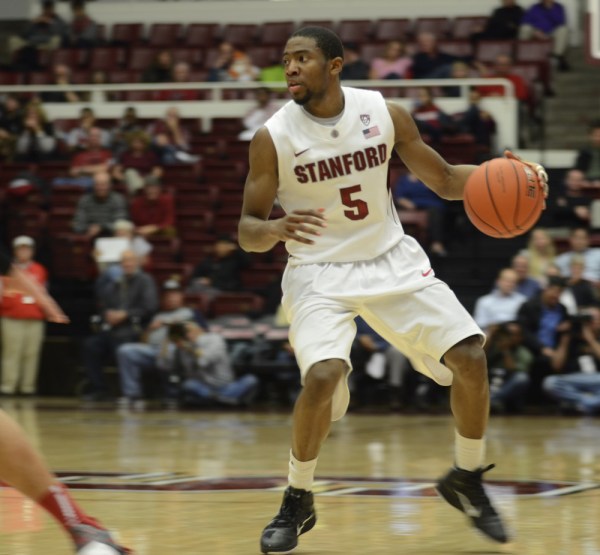 Stanford has been buoyed recently by standout sophomore guard Chasson Randle (above), who will look to get the Card back into the Pac-12 title chase this weekend after two close losses last week. (LEIGH KINNEY/The Stanford Daily)