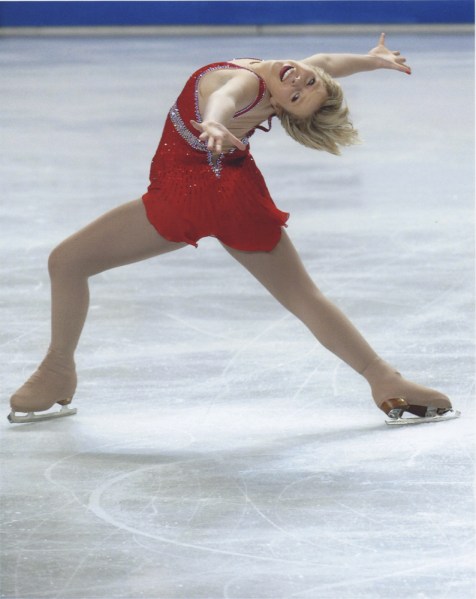 Rachael Flatt, Stanford sophomore, participates in a national event. While not on the competitive figure skating circuit, Flatt works towards her undergraduate degree. (Courtesy of Leah Adams)
