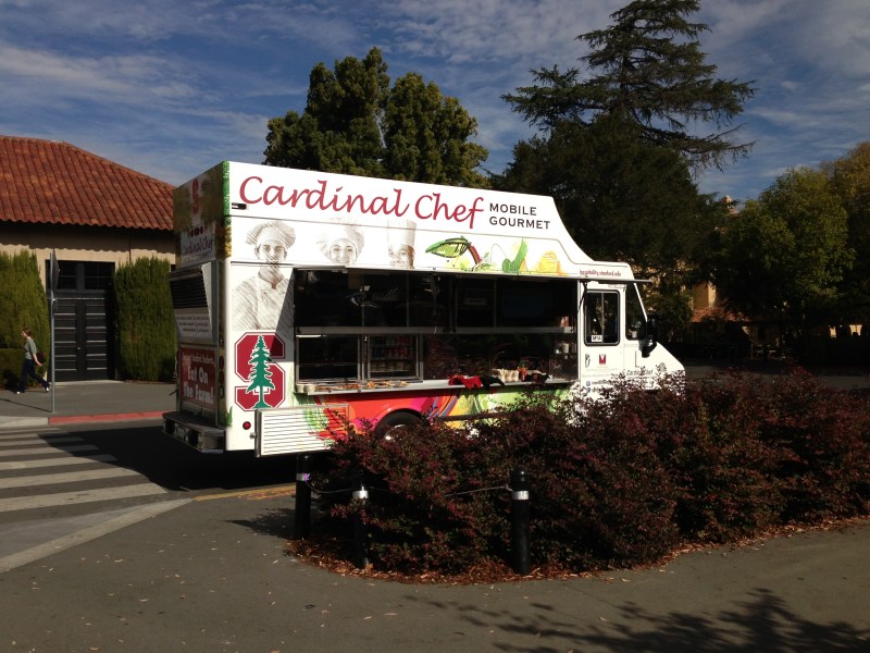 Food truck on Santa Teresa Street