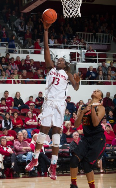 Stanford junior forward Chiney Ogwumike is now just one double-double away from the all-time record. (http://stanfordphoto.com)