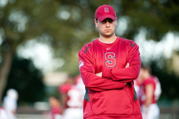 Former offensive assistant Morgan Turner was named Stanford's tight ends coach on Tuesday morning. (DON FERIA/StanfordPhoto.com)