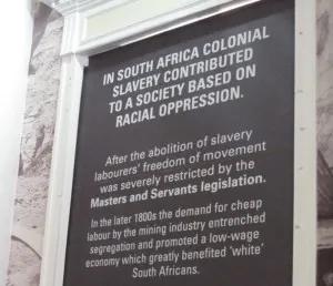 Slavery and apartheid by another name