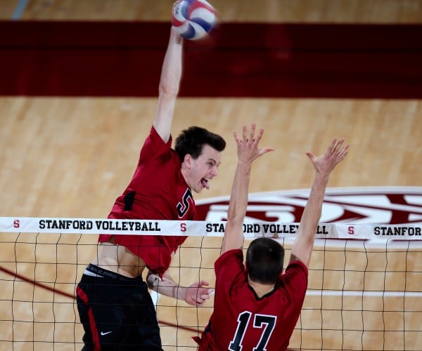 Despite junior outside hitter Brian Cook's combined 26 kills, Stanford dropped both games in SoCal this past weekend. (StanfordPhoto.com)