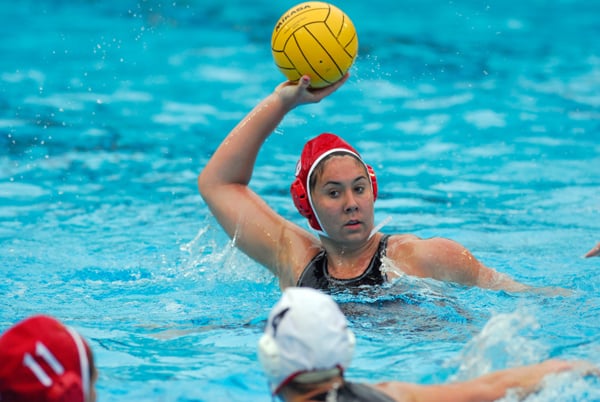 Annika Dries scored two goals in the victory over Cal State-Bakersfield on Saturday. The Stanford junior returned to action two weeks ago after being injured earlier in the season.