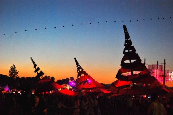 Sunset at Coachella 2013. Photo by Madeline Sides.
