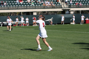 Stanford sophomore midfielder Hannah Farr led the team against Fresno State with four first-half goals. She scored three of those goals in a span of just three minutes.