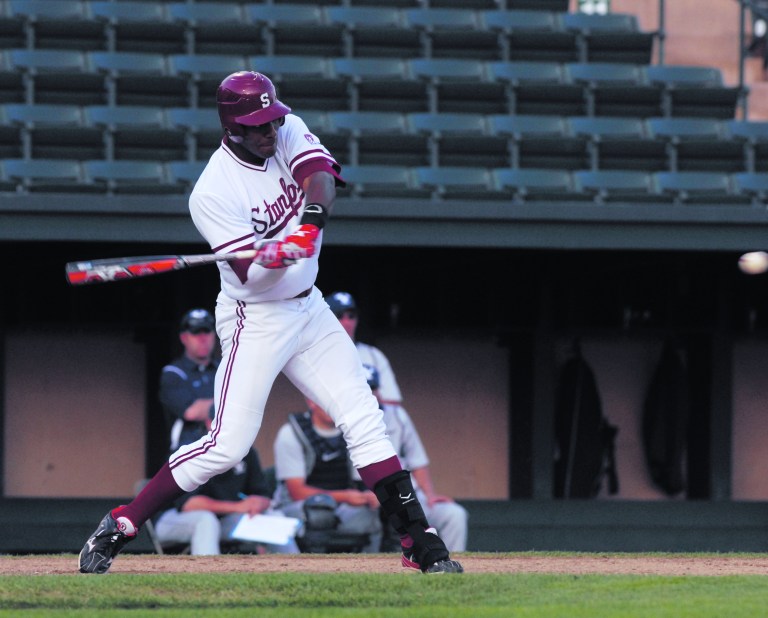 Junior right fielder Austin Wilson (above)