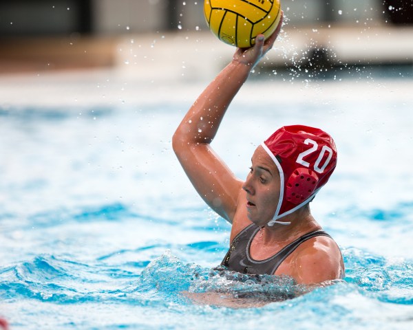 Junior Annika Dries (above) was one of three Cardinal players named as a Peter J. Cutino award finalist. The award is given to the best player in collegiate water polo. (BOB DREBIN/The Stanford Daily)