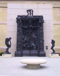 Auguste Rodin "The Gates of Hell". Courtesy of the Cantor Arts Center at Stanford University.