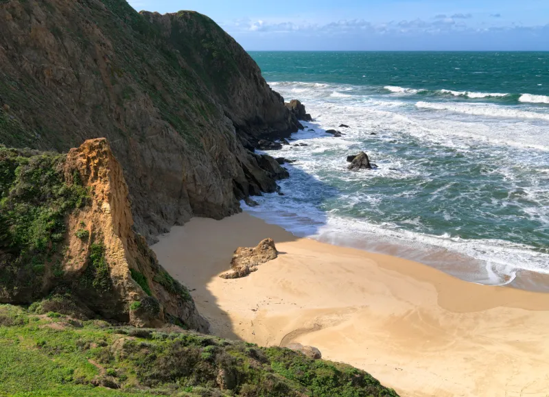 Gray Whale Cove State Beach. Courtesy of California State Parks, 2013