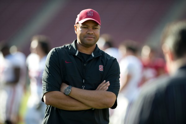 David Shaw, a two-time Pac-12 Coach of the Year, is entering his third season as head coach of Stanford football. (JOHN TODD/isiphotos.com)