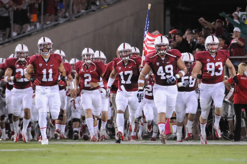 No. 5 Stanford squares off against Army on the road today after taking down San Jose State 34-13 in its season opener last weekend. (Simon Warby/The Stanford Daily)