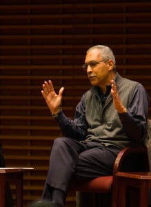 ROGER CHEN/ The Stanford Daily. Claude Steele, dean of the Graduate School of Education.