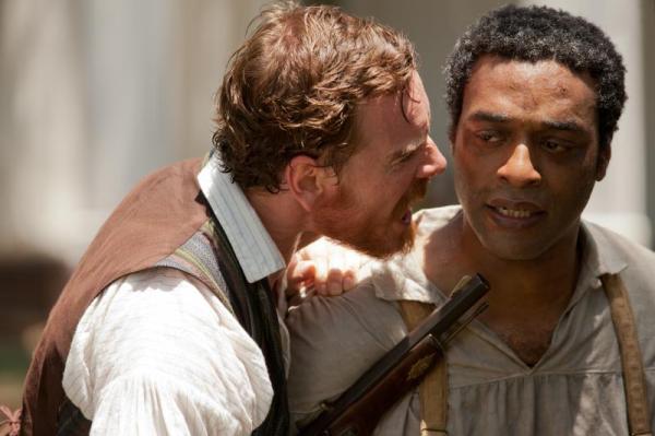 Michael Fassbender as Edwin Epps and Chiwetel as Solomon Northup in "12 Years A Slave." (Courtesy of Fox Searchlight Pictures)