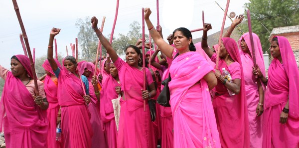 A still image from "Gulabi Gang," a film premiering at the 11th Annual San Francisco South Asian Film Festival. (Courtesy of The San Francisco South Asian Film Festival)