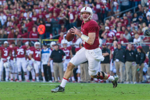 Junior quarterback Kevin Hogan had a career day with (David Elkinson/Stanfordphoto.com)