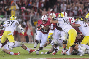 Junior running back Remound Wright  might see more playing time against Cal to provide additional depth after starter Tyler Gaffney has taken several beatings in the past few games. (The Stanford Daily)