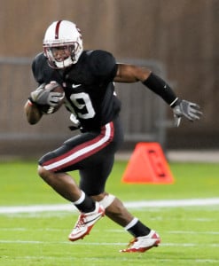 Doug Baldwin (89) had a breakout season in his senior year at Stanford, recording(SIMON WARBY/The Stanford Daily)