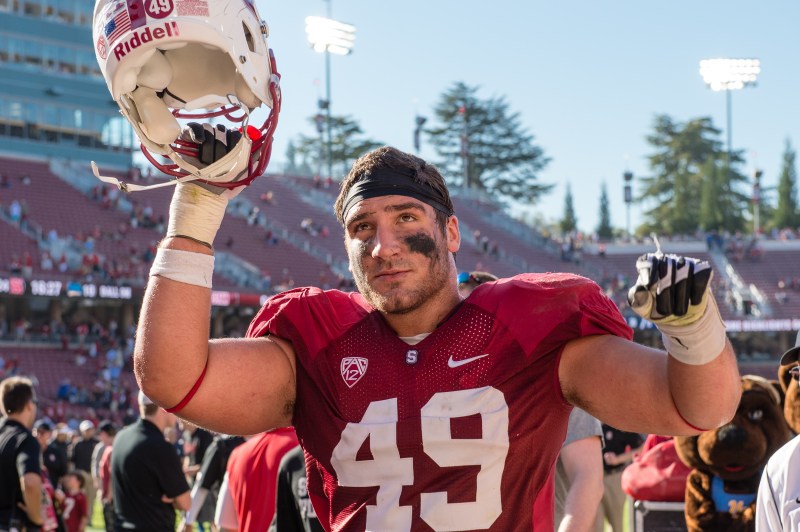 Ben Gardner came to Stanford as an unheralded recruit, but leaves as one of the most storied Stanford defensive linemen in recent memory. (JIM SHORIN/StanfordPhoto.com)