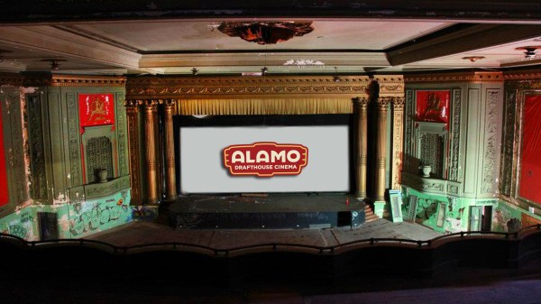 The New Mission Theatre will receive a historic restoration from the Austin, Texas based company Alamo Drafthouse. (Courtesy of Alamo Drafthouse)