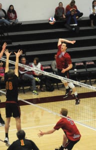 Senior Brian Cook (right) (ZETONG LI/The Stanford Daily)
