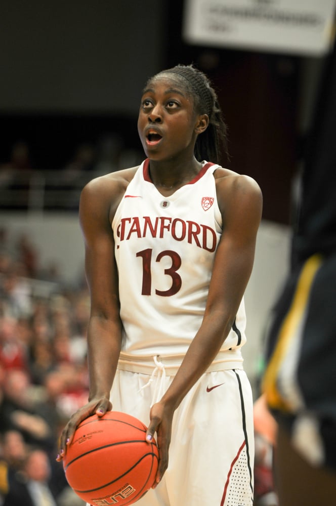Senior star Chiney Ogwumike (above) tops our list of Stanford sports interviewees in 2013. (LUIS AGUILAR/The Stanford Daily)
