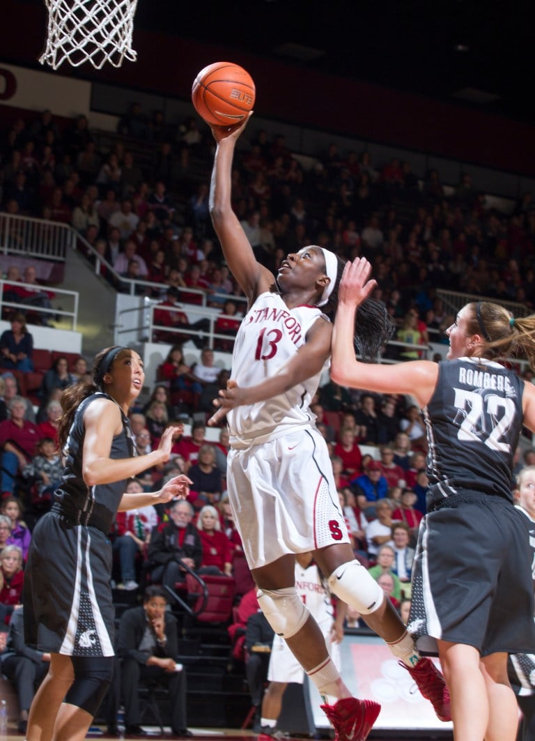 Senior forward Chiney Ogwumike (above) begins her last NCAA Tournament without a No. 1 seed for the first time in her career. (NORBERT VON DER GROEBEN/Isiphotos.com)