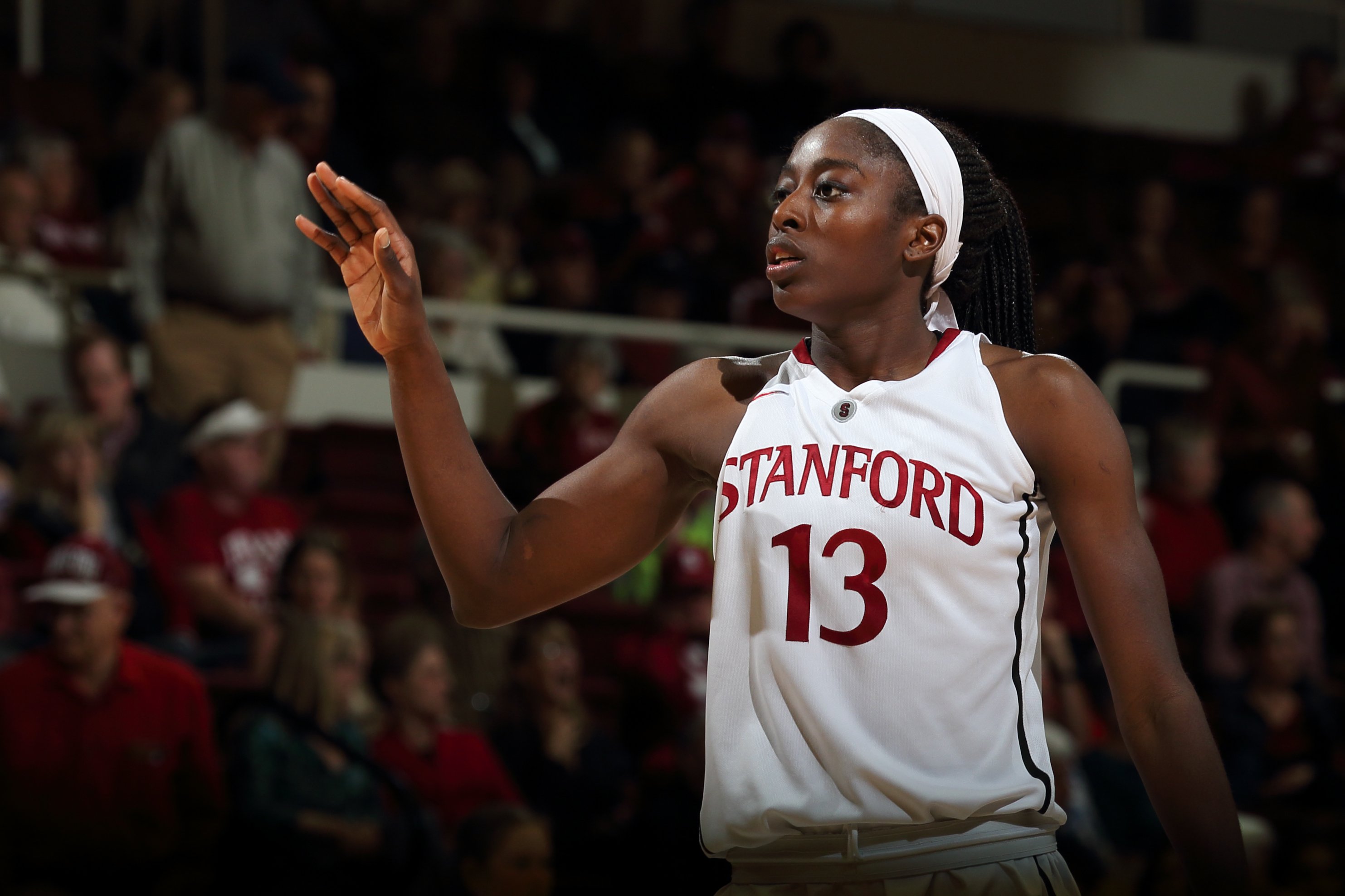 Star senior Chiney Ogwumike (above) will get to play at Maples Pavilion at ...