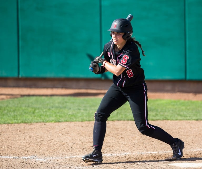 Junior outfielder Cassandra Roulund (above)