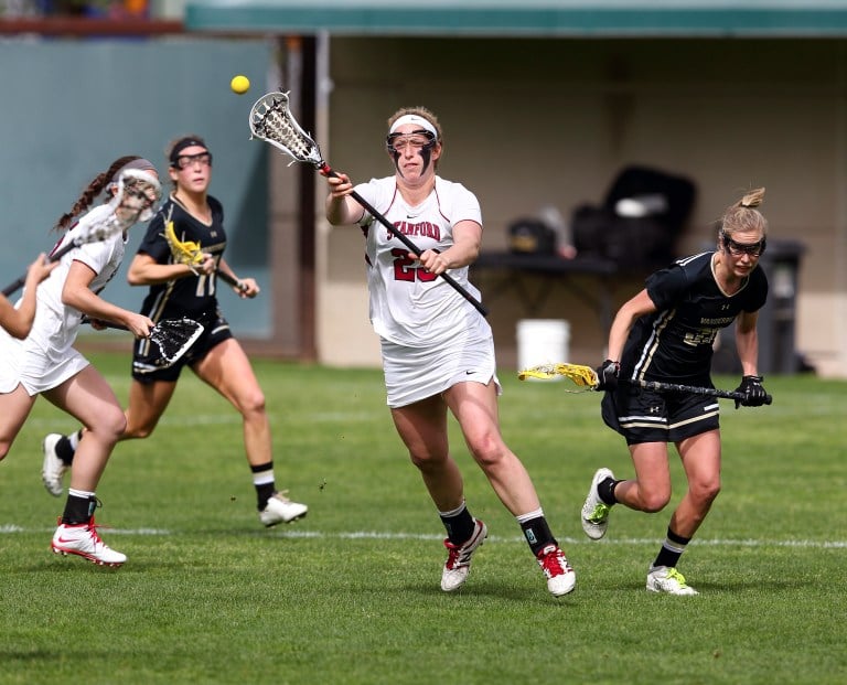 Senior defender Megan Lerner (above) ... (HECTOR GARCIA-MOLINA/stanfordphoto.com)