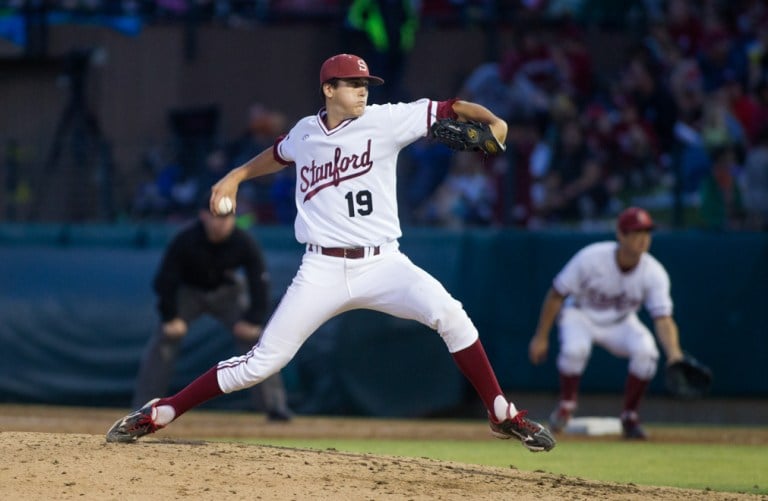 Pac-12 Freshman of the Year Cal Quantrill (above) will look to get Stanford off to a fast start at the Bloomington Regional by leading the Cardinal to an opening win over Indiana State.  (NORBERT VON DER GROEBEN/ Isiphotos.com)