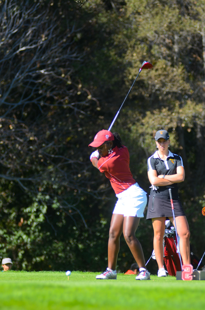 Stanford sophomore Mariah Stackhouse (above) was named to the All-Pac-12 First Team for the second consecutive year. (NICK SALAZAR/The Stanford Daily)