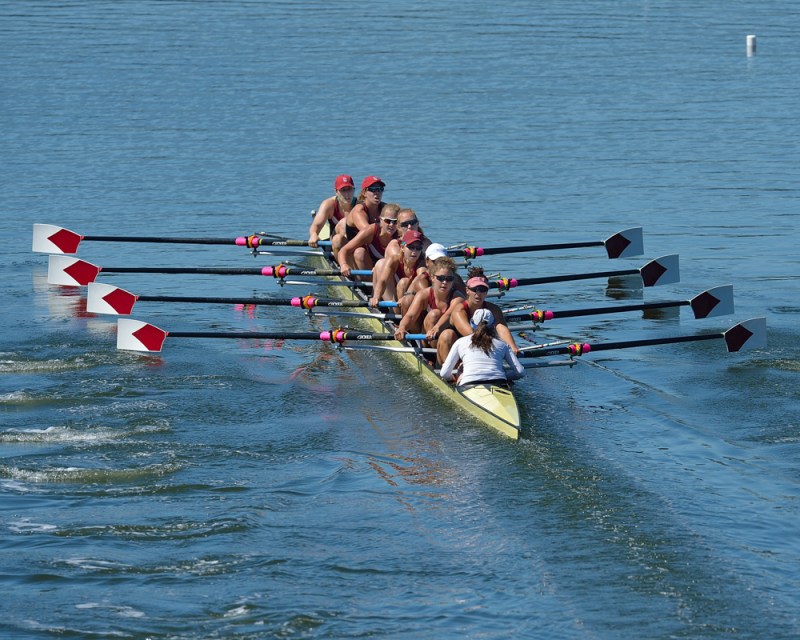 All three Stanford rowing teams will face Cal in the Big Row this weekend. While the men's crew will be looking for speed from its cast of freshmen, the veteran women will hope to erase four straight losses to Cal. (RICHARD C. ERSTED/StanfordPhoto.com)
